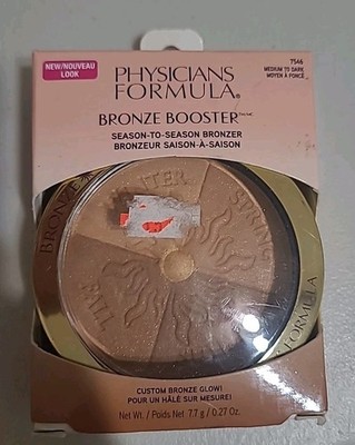 Physicians Formula Bronze Booster Glow-Boosting Baked Bronzer, Medium to Dark