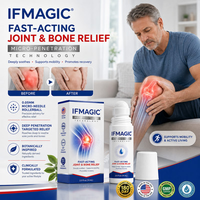 IFMAGIC Joint Bone Relief Roller Micro Needle Knee Pain Fast Soothing