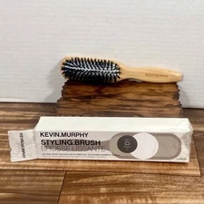 Kevin.Murphy Styling.Brush Boar Hair & Nylon Pin Bristles Bamboo Handle 50MM 2"