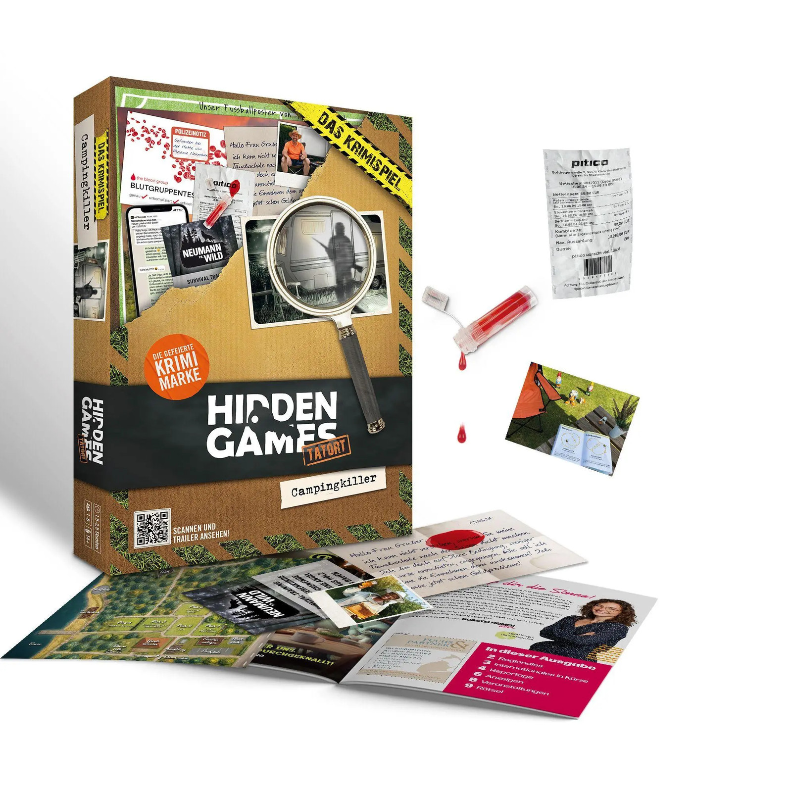 Hidden Games Tatort: Der Campingkiller - Fall 12 - NEU & OVP - Bild 8