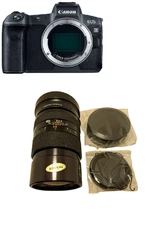 Canon EOS R-mount adapted TAMRON 135 mm F/2.8 fast medium Telephoto Prime Lens.
