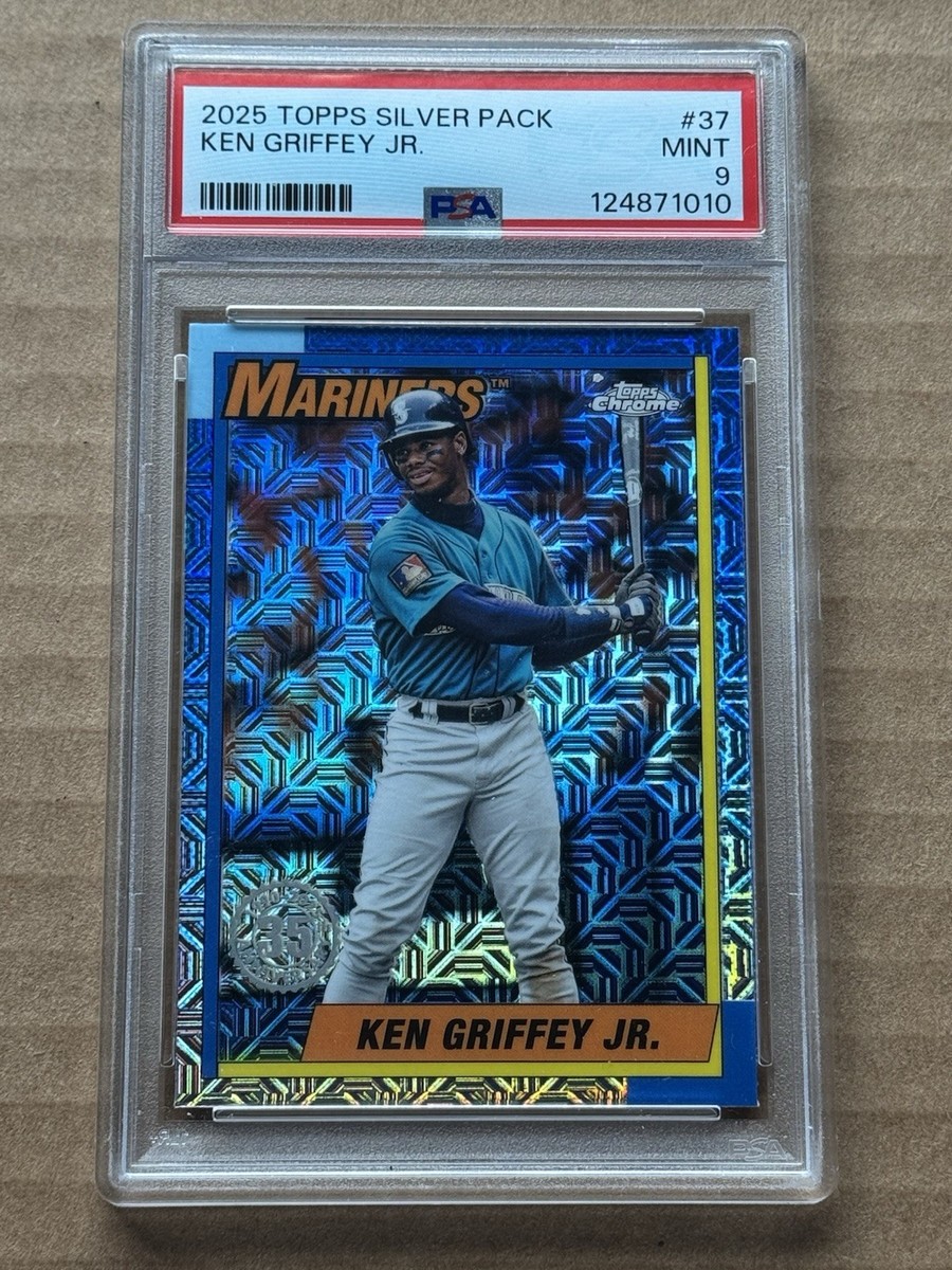 2025 Topps Series 1 - 1990 Topps Chrome Silver Pack Ken Griffey Jr