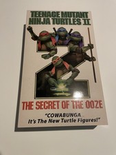 NECA TMNT Teenage Mutant Ninja Turtles II Secret of the Ooze 4 PACK VHS Set New