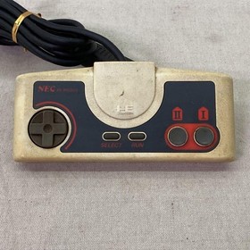 NEC PC Engine Gaming Console - White PI-TG001 controller FRom JAPAN
