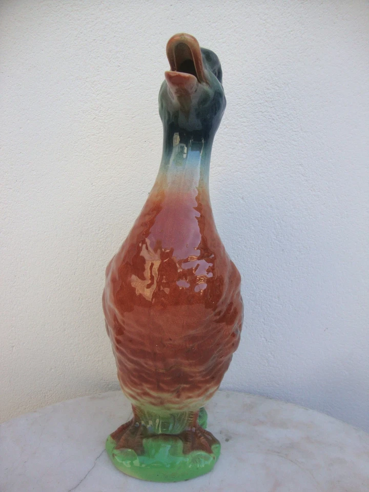 SAINT CLEMENT FRANCE ANCIEN PICHET CANARD EN BARBOTINE , TBE , n° 2 - Photo 3/4