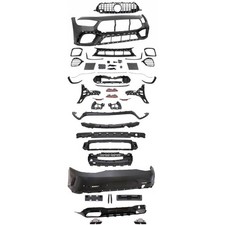 Sport Bodykit für Mercedes AMG GT (X290) ab 2018-2025 in AMG GT63 Optik silber Sport Bodykit für Mercedes AMG GT (X290) ab 2018-2025 in AMG GT63 Optik silber