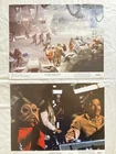 Lot Of (2) Vintage 1980 Star Wars ESB ROTJ Movie Theater Lobby Cards; Hoth Lando