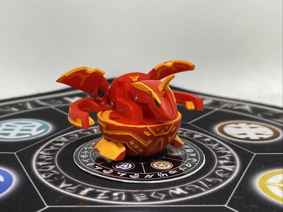 Bakugan Battle Brawlers Pyrus Leonidas Spring Loaded Wings Custom