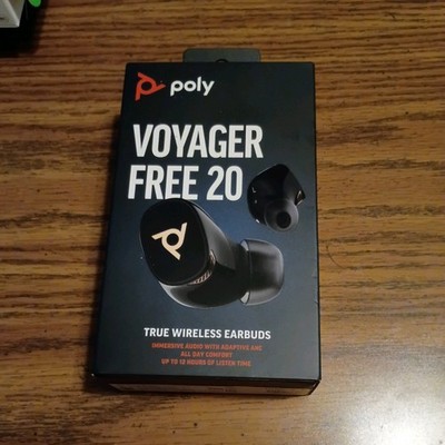 New Poly Voyager Free 20 Earbuds Black A28PVAA#ABA
