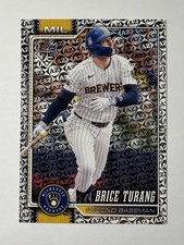 2026 Topps Series 1 Brice Turang #105 Spring Training Foil Parallel