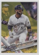2017 Topps Chrome Sapphire Edition Gold Refractor 5/5 Jonathan Villar #151 fm0