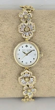 KATE SPADE LADIES BEAUTIFUL BAGUETTE FLOWER  MONROE  WATCH KSW1828, NEW IN BOX