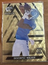 Devontez Walker 1/1 2024 Leaf Press Pass Premium Super Prismatic Gold 1 Of 1