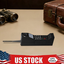 Retro Brick Cell Phone Model, Black Telephone Decorative, Mobile Phone Model