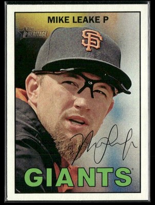 2016 Topps Heritage #285 Mike Leake 2F