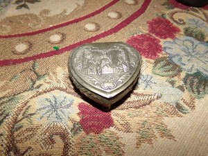 Silver Scenes Trinket Box | eBay