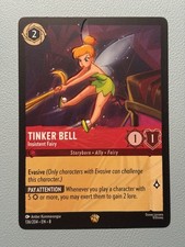Disney Lorcana Reign of Jafar Tinker Bell - Insistent Fairy 136/204 Legendary