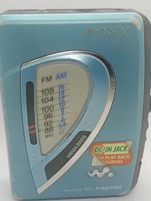 Sony WM FX 199 Walkman Cassette player No power Dead for parts