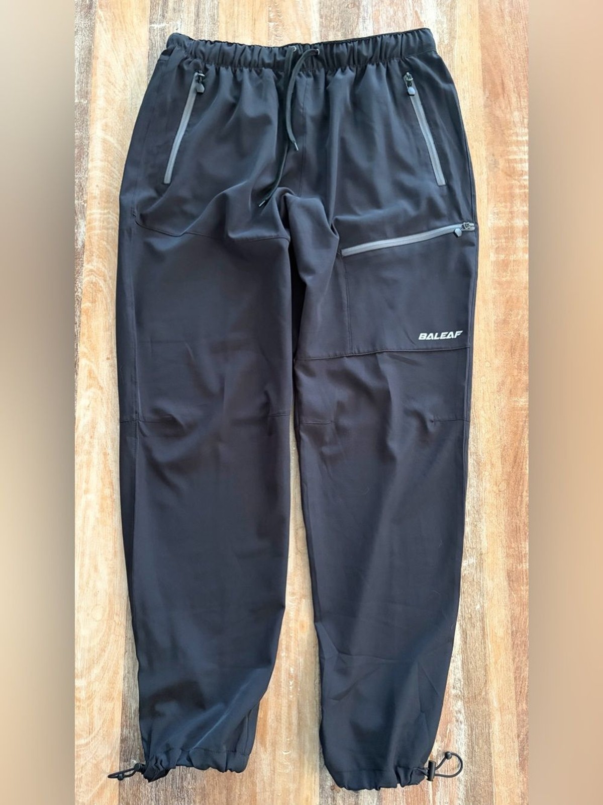 BALEAF Cargo Hiking Pants Women's Large Quick Dry Water Resistant Adjustable Leg