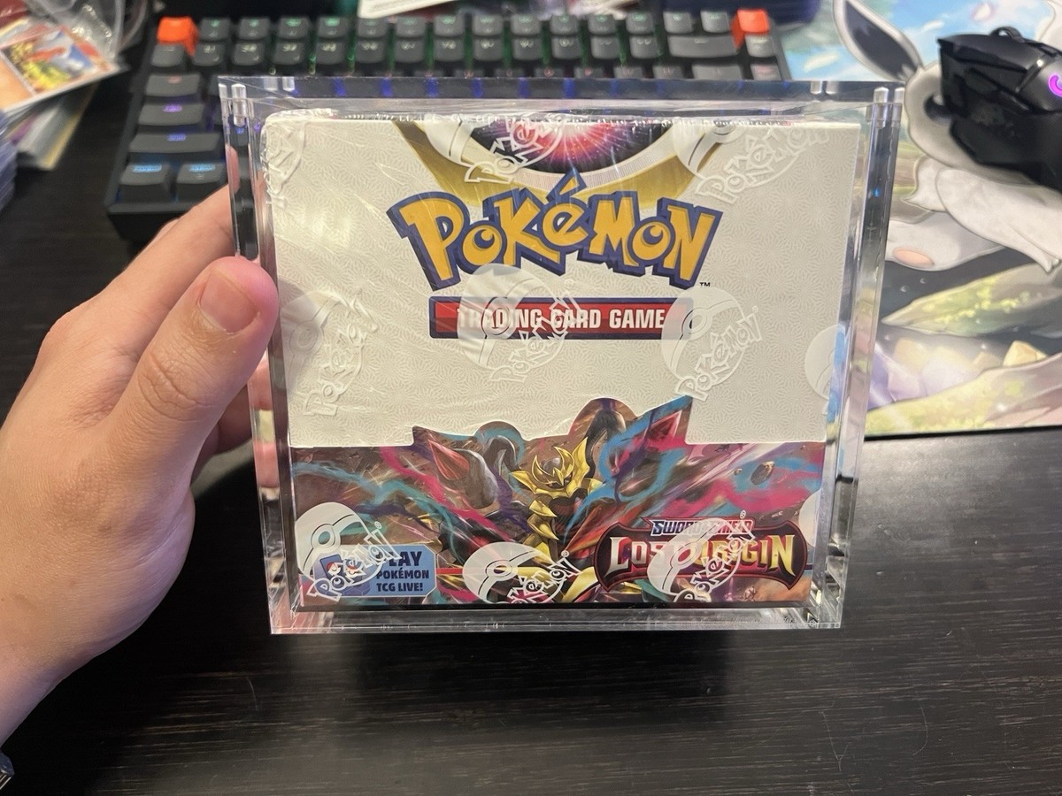 Pokmon Lost Origin Booster Box - PLUS Acrylic Container