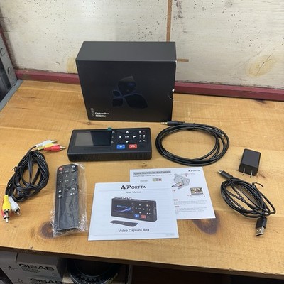 Portta CHR101 Black Portable Digital 1080P Remote Control Video Capture Box