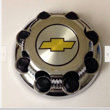 One New Chrome 8 Lug Center Cap - Chevy Express Van 2500 3500 9597163 One New Chrome 8 Lug Center Cap - Chevy Express Van 2500 3500 9597163
