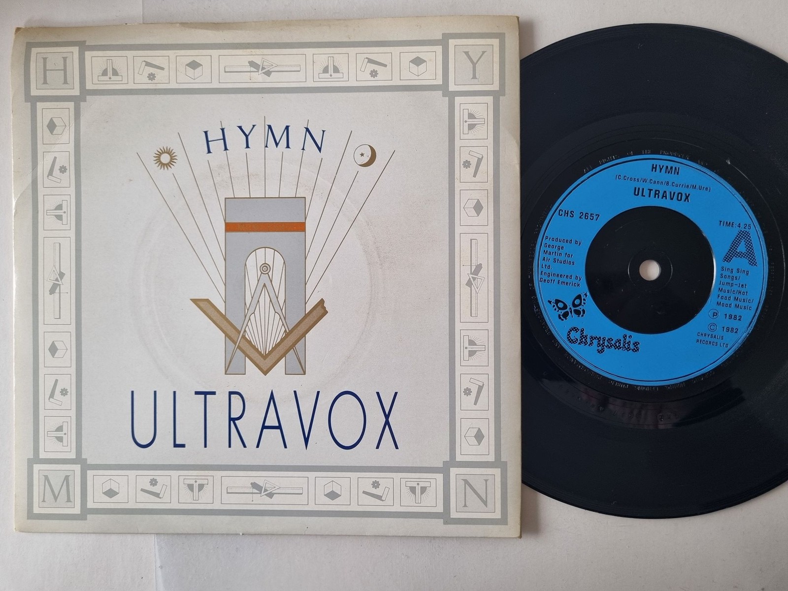 Ultravox - Hymn 7'' Vinyl UK