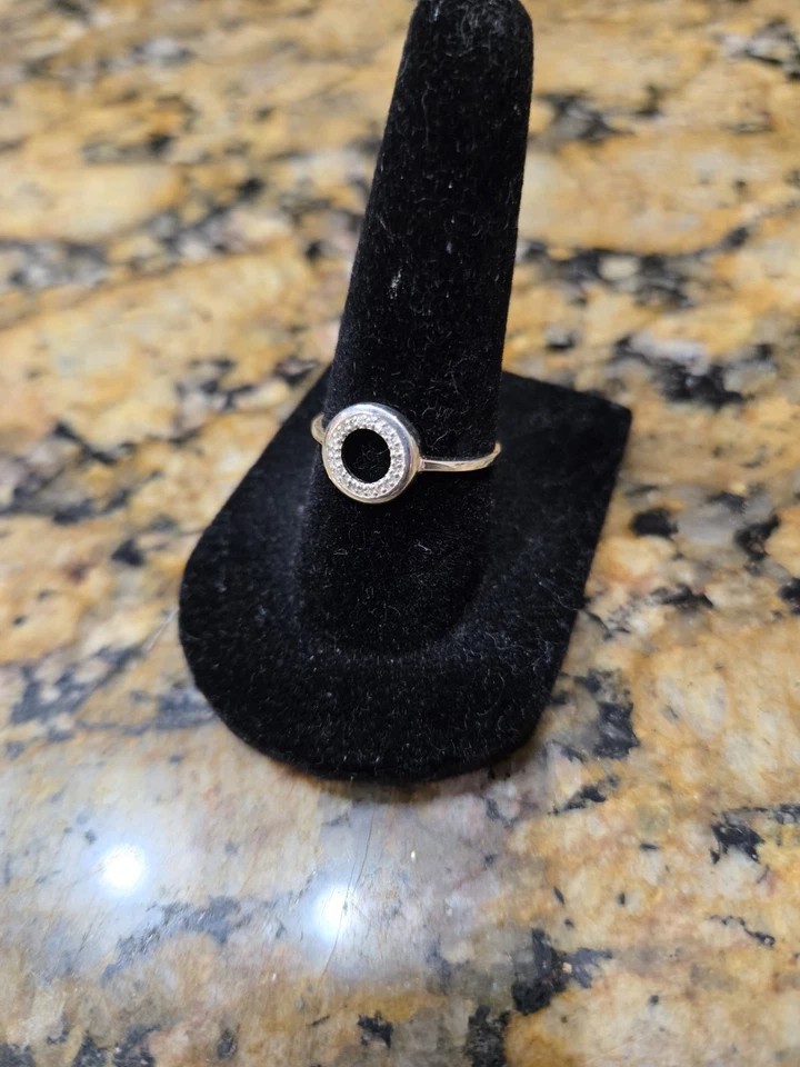 14KT White Gold 0.04Ct IGI Certified 100% Natural White Diamond Women's Ring - Image 4 of 4