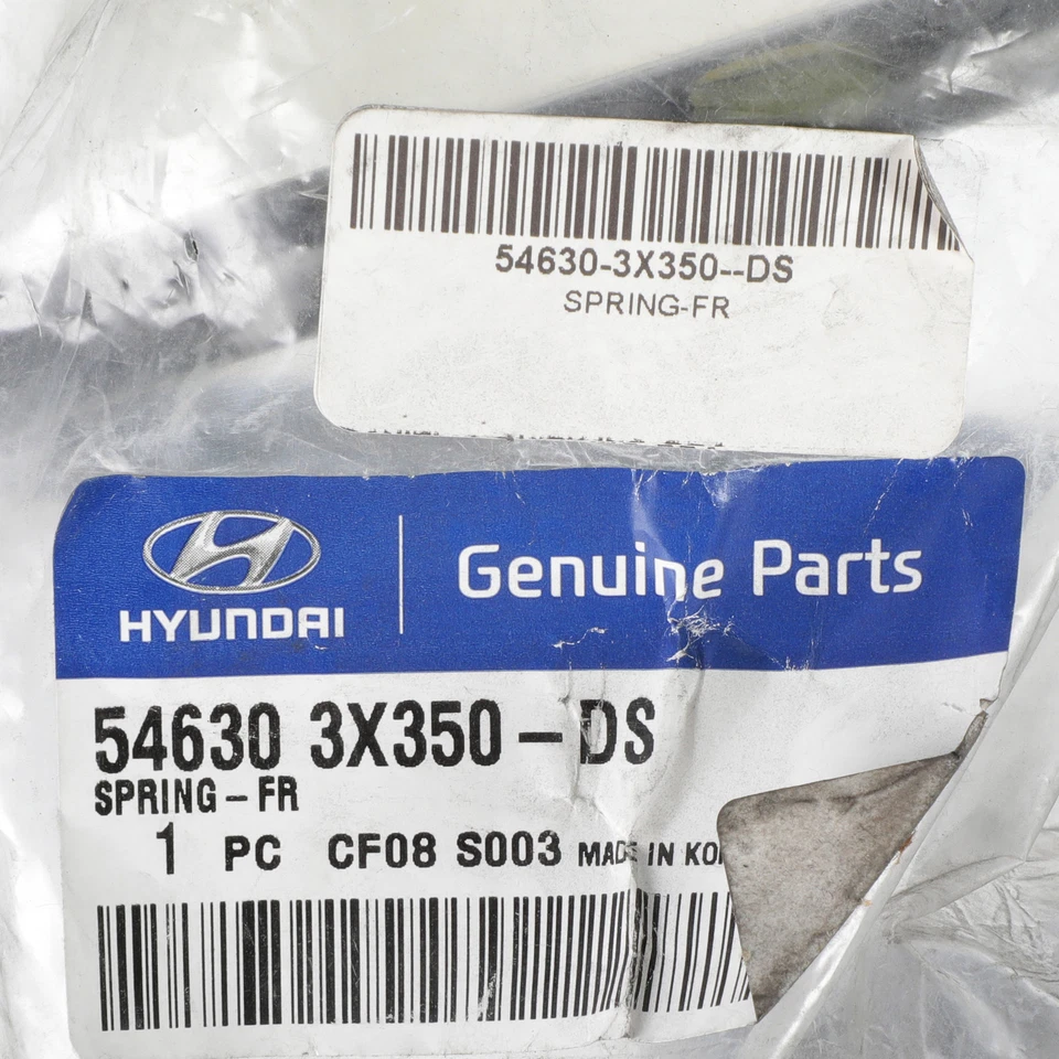 Muelle helicoidal genuino Hyundai Elantra Elantra 2011-2013 cupé 54630-3X350--DS Foto 4 de 4