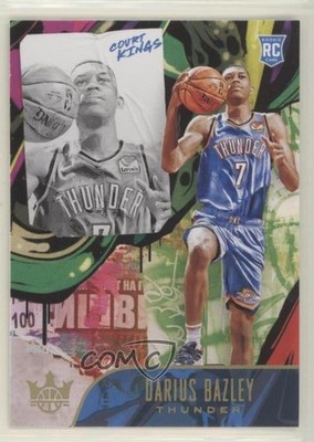 2019-20 Panini Court Kings Rookies II Darius Bazley #118 Rookie RC 01wt