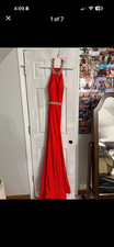 red sherri hill prom dress size 4
