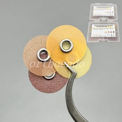 Dental Contouring Polishing Discs Finishing Discs+Mandrel Sof-Lex 1 Box