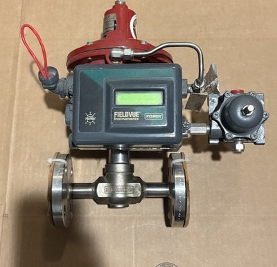 DVC 2000 FIELDVUE with badger meter RVC valve 1   new
