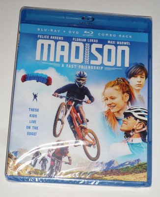 Madison: A Fast Friendship Blu-Ray & DVD set movie teen girl bike racer NEW!