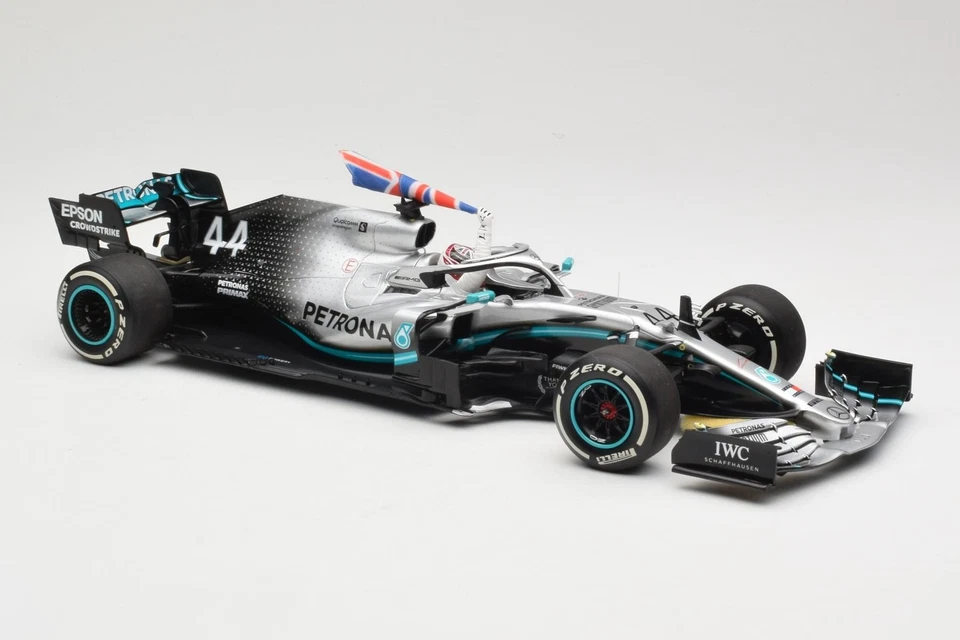 110191044 Mercedes AMG Petronas W10 #44 L. Hamilton Winner British GP 2019 Minic - Immagine 4 di 4