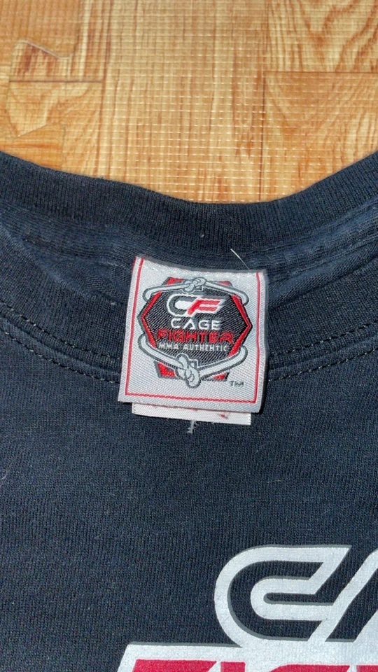 UFC Chuck liddell Cage Fighter Mma T Shirt Size Large - Image 3 of 3