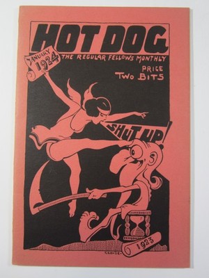 Hot Dog v. 3 #4, Jan. 1924 VF+  Jack Dinsmore Editor!