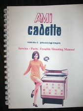 AMI ROWE CMM-1 CADETTE Jukebox Manual 284 pages