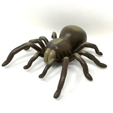 Giant Tarantula Spider With Light Up Eyes Halloween Decoration RC Toy No Remote