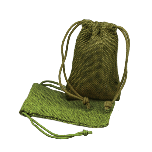 3" x 5" Burlap Party Favor Bags with Jute Drawstrings 12 Pack (9 Colors) - Picture 5 of 9