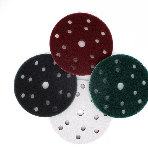 6 inch Sanding Discs With Hole Hook & Loop Sandpaper 240-800 Grit Scouring Pads - Foto 2 di 12