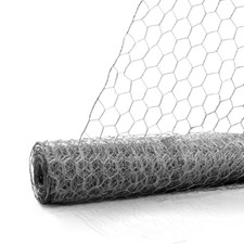 2 Ft. X 50 Ft. 20-Gauge Poultry Netting with 1 In. Mesh