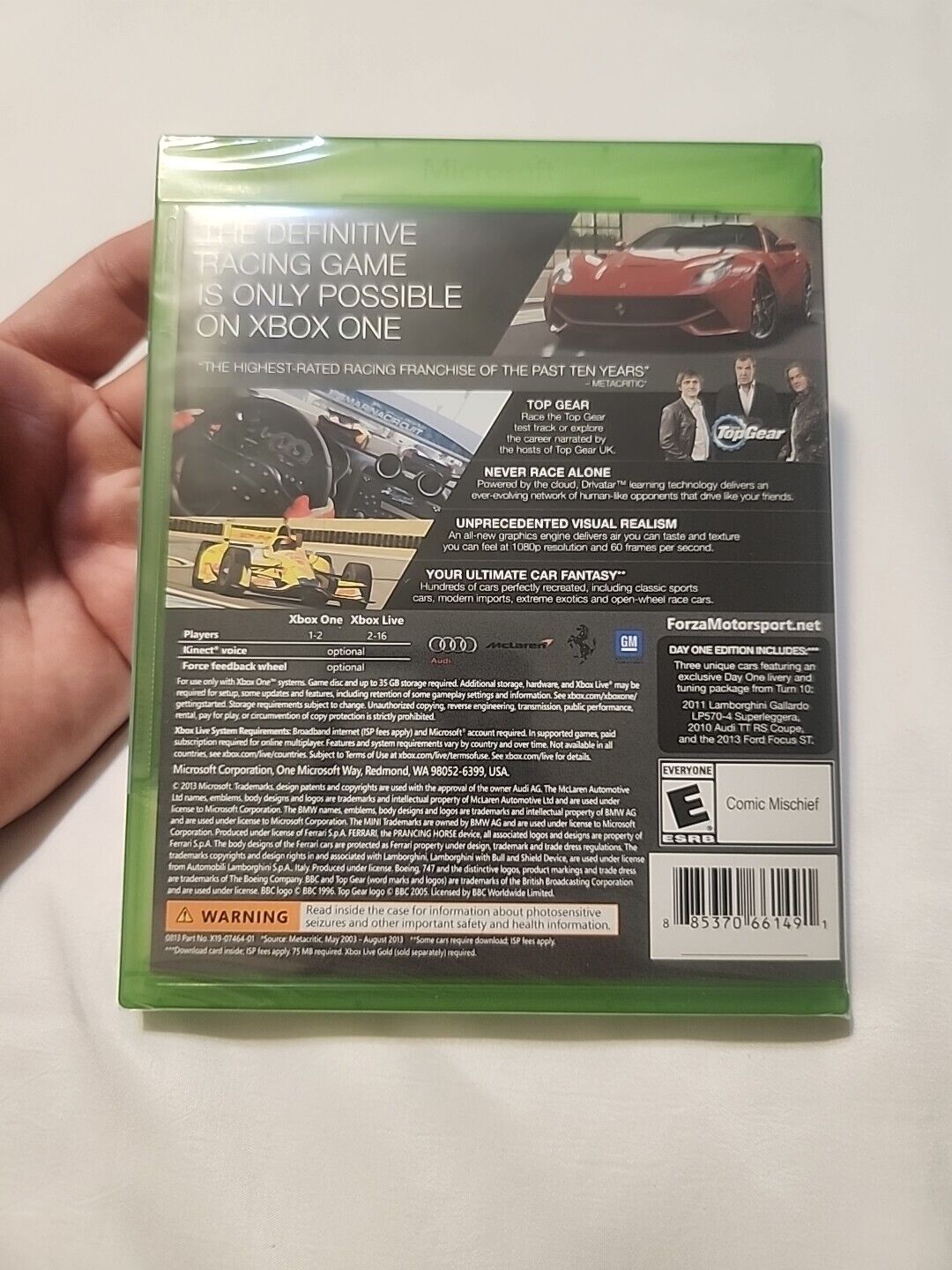 Forza Motorsport 5: Day One Edition (Xbox One)