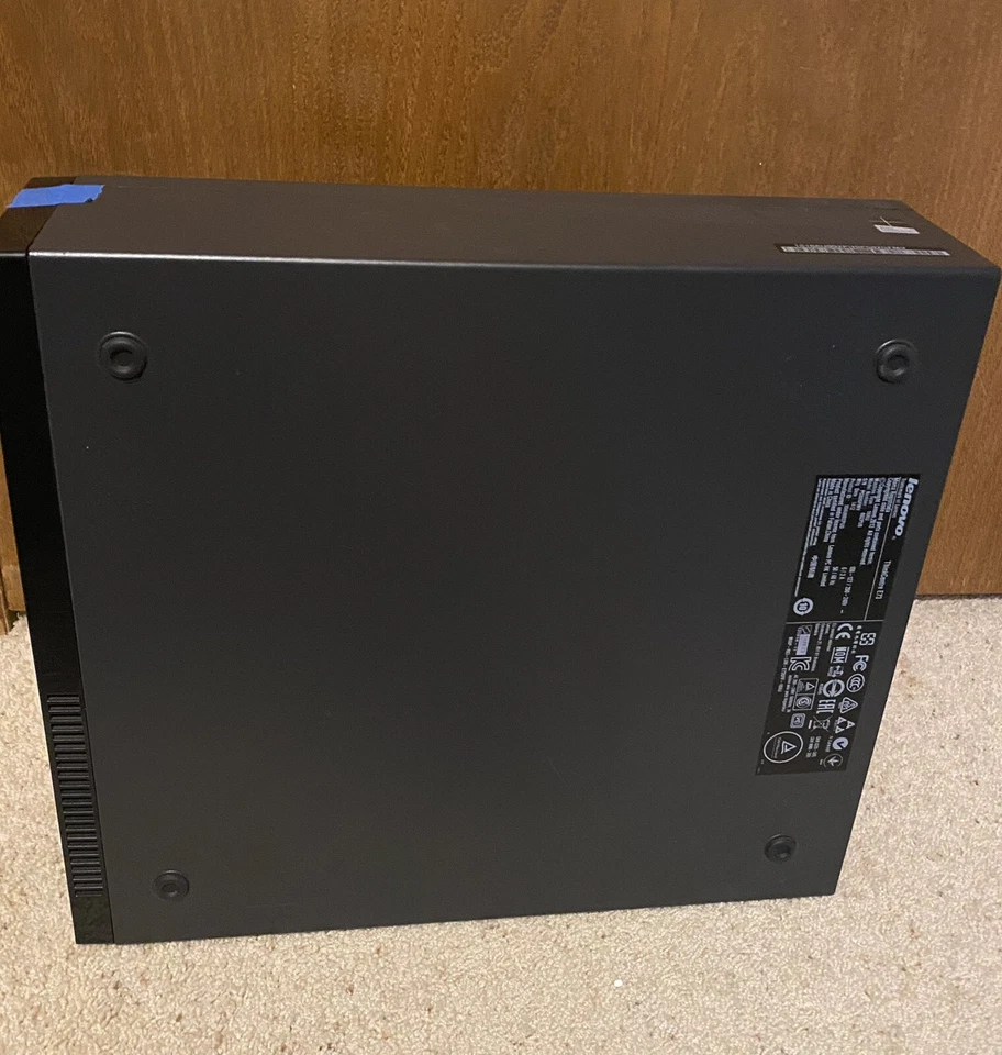 Refurbished Lenovo ThinkCentre E73 Tower 500GB, Intel i3 4130, 3.4GHz 4GB PC Des - Image 3 of 4