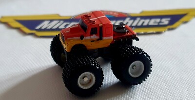 Micro Machines Super Monster Red Kenworth Galoob 1993 Tuff Trax