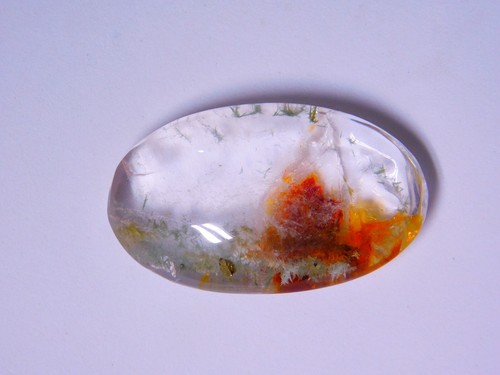 Enhydro Quartz Crystal Marcasite Cabochon Loose Gemstone 154 Cts. ME-8217 - Picture 4 of 8