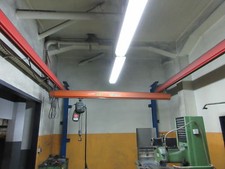 DEMAG KBK Portalkran Kranhimmel Kran Kettenzug Kranbahn Hallenkran 500KG 10x3,5m