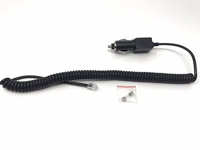 CAR DC Power Coiled Cord Replacement for UNIDEN R3 DSP Radar Detector 
