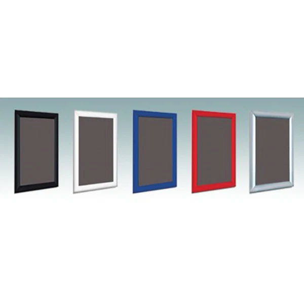 PHD Click Snap Frames Picture Poster Holders Clip Displays Retail Wall Notice Boards