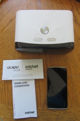 Alcatel OneTouch Idol 4 Cricket FOR PARTS NOT WORKING - VR Goggles included 